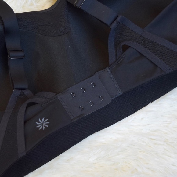 ATHLETA Advance Sprint Bra, Black, Size 38DD - Picture 7 of 15